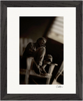 A Dreamer’s Strength Framed print 20x25 cm / 8x10″ Black frame 40