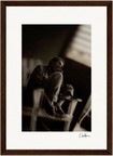 A Dreamer’s Strength Framed print 20x25 cm / 8x10″ Dark wood frame 43