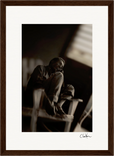 A Dreamer’s Strength Framed print 21x29.7 cm / 8x12" Dark wood frame