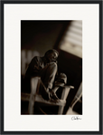 A Dreamer’s Strength Framed print 30x40 cm / 12x16″ Black frame 63