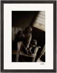 A Dreamer’s Strength Framed print 30x40 cm / 12x16″ Black frame 45
