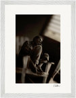 A Dreamer’s Strength Framed print 30x40 cm / 12x16″ White frame 13