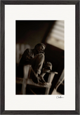 A Dreamer’s Strength Framed print 30x45 cm / 12x18″ Black frame 46