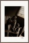 A Dreamer’s Strength Framed print 60x90 cm / 24x36″ Dark wood frame 52