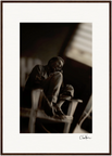 A Dreamer’s Strength Framed print A1 (59.4 x 84.1 cm) Dark wood frame 54