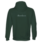 Abundance - "Vibe of Life" Hoodie Bottle Green XS 2