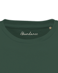Abundance - "Vibe of Life" T-shirt Bottle Green 2