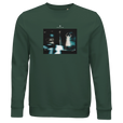 Abundance - "Vibe of Life" Sweatshirt Bottle Green 1