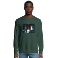 Abundance - "Vibe of Life" Sweatshirt Bottle Green 3