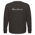 Abundance - "Vibe of Life" Sweatshirt deep charcoal grey 2
