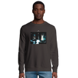 Abundance - "Vibe of Life" Sweatshirt deep charcoal grey 3