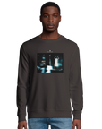 Abundance - "Vibe of Life" Sweatshirt deep charcoal grey 3