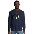 Abundance - "Vibe of Life" Sweatshirt French Navy 3