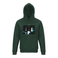 Abundance - "Vibe of Life" Hoodie Bottle Green 1