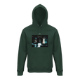 Abundance - "Vibe of Life" Hoodie Bottle Green 1