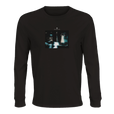 Abundance - "Vibe of Life" Long sleeve Deep Black 1