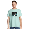 Abundance - "Vibe of Life" T-shirt arctic blue 3