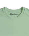 Abundance - "Vibe of Life" T-shirt frozen green 2