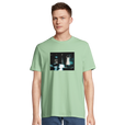 Abundance - "Vibe of Life" T-shirt frozen green 3