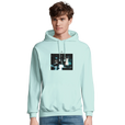 Abundance - "Vibe of Life" Hoodie arctic blue 3
