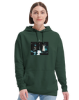 Abundance - "Vibe of Life" Hoodie Bottle Green 5