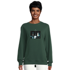 Abundance - "Vibe of Life" Sweatshirt Bottle Green XS 5