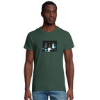 Abundance - "Vibe of Life" T-shirt Bottle Green XS 4