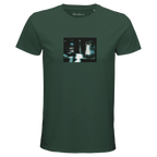 Abundance - "Vibe of Life" T-shirt Bottle Green XS 1