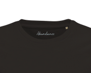 Abundance - "Vibe of Life" T-shirt Deep Black XS 2