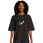 Abundance - "Vibe of Life" T-shirt Deep Black XS 4