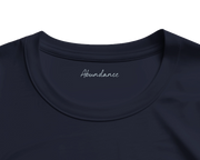 Abundance - "Vibe of Life" T-shirt French Navy XS 2