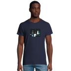 Abundance - "Vibe of Life" T-shirt French Navy XS 4