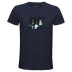 Abundance - "Vibe of Life" T-shirt French Navy XS 1