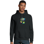 Adventurous - "Dancing in Colours" Hoodie Black XS 3