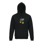 Adventurous - "Dancing in Colours" Hoodie Black XS 1