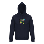 Adventurous - "Dancing in Colours" Hoodie French Navy XS 1