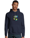 Adventurous - "Dancing in Colours" Hoodie French Navy XS 21