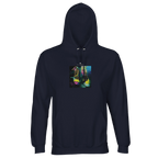 Adventurous - "Dancing in Colours" Hoodie French Navy XS 1