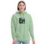 Adventurous - "Dancing in Colours" Hoodie frozen green XS 5