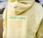 Adventurous - "Dancing in Colours" Hoodie Light Yellow XS 2