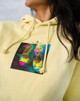 Adventurous - "Dancing in Colours" Hoodie Light Yellow XS 3