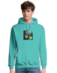 Adventurous - "Dancing in Colours" Hoodie pool blue XS 26