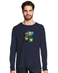 Adventurous - "Dancing in Colours" Long sleeve French Navy XS 10