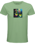 Adventurous - "Dancing in Colours" T-shirt apple green 1