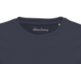 Adventurous Dancing in Colours Organic Men's Fitted T-shirt mouse grey inside neck