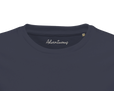 Adventurous Dancing in Colours Organic Men's Fitted T-shirt mouse grey inside neck