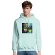 Adventurous - "Dancing in Colours" Hoodie arctic blue 3