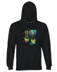 Adventurous - "Dancing in Colours" Hoodie Black 1