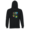 Adventurous - "Dancing in Colours" Hoodie Black 1