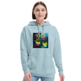 Adventurous - "Dancing in Colours" Hoodie creamy blue 5